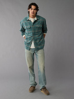 American Eagle - Ae Fireside Flannel Casual Shirt