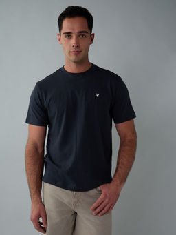 American Eagle - Men Black T-shirt