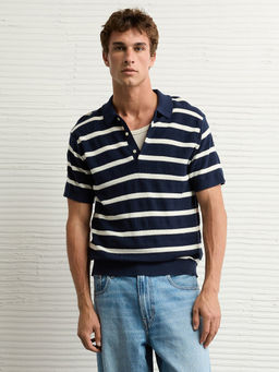 American Eagle - Men Navy T-Shirt