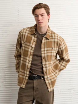 American Eagle - Men Khaki Shirt