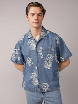 American Eagle - Men Blue Shirt