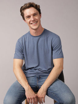 American Eagle - Men Navy Blue T-Shirts