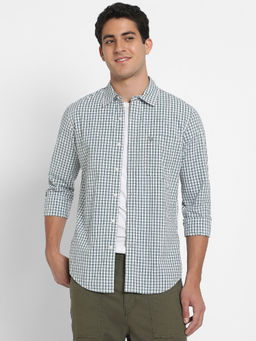 American Eagle - Men Green Ae Regular Fit Everyday Shirt
