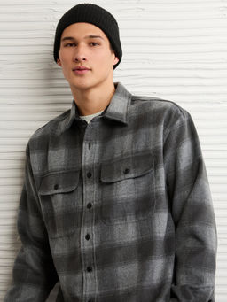 American Eagle - Oversized Heavyweight Flannel