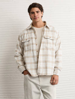 American Eagle - Oversized Heavyweight Flannel
