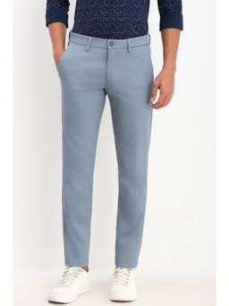 Allen Solly - Men Blue Slim Fit Casual Trousers