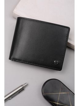 Van Heusen - Men Black Leather Wallet