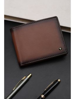 Van Heusen - Men Brown Leather Wallet