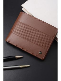 Van Heusen - Men Brown Genuine Leather Wallet