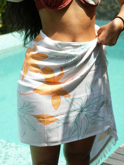 Doctor Towels - The Bath Community Sunlit Bloom Bamboo Bath Towel