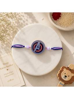 REENISAA - Avengers Shield Designer Rakhi for Brother