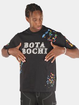 BOTABOCHI - White Mens Bb Original T-Shirt Half Sleeve T-Shirt