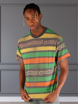 BOTABOCHI - Mens Good Lead Getting Half Sleeve T-Shirt