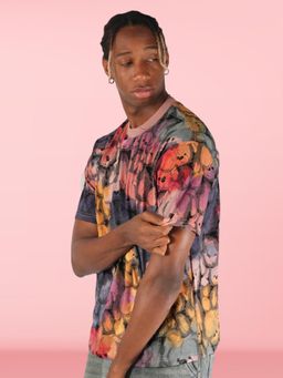 BOTABOCHI - Multi-Color Mens Teddy Printed Half Sleeve T-Shirt