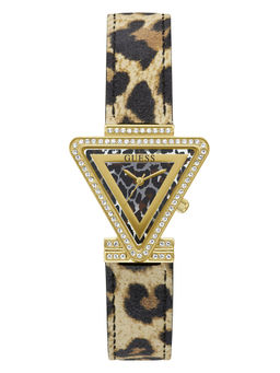 Guess - Fame 34 mm Animal Print Dial Analog Women Watch- GW0504L3