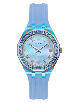 Guess - Desire 36 mm Ice Blue Dial Analog Women Watch- GW0872L2