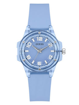 Guess - Mini Hype 34 mm Ice Blue Dial Analog Women Watch- GW0880L1