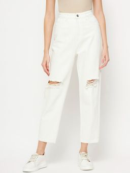 CAMLA - Women White Denim Jeans