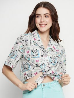 CAMLA - Women White Disney Shirt