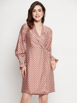 CAMLA - Women Pink Printed Dress