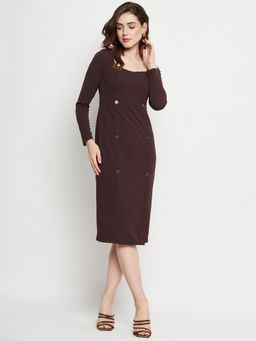 Madame - Women Brown Dress