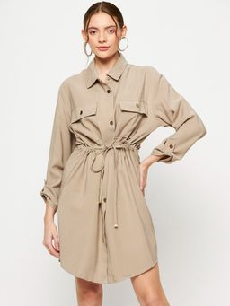 Madame - Women Beige Dress