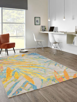 D'Decor Rugs - Ddecor Rugs Bloom-466140-Ak990-4X6 Feet Rug