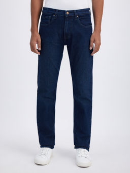 Pepe Jeans - Men Tinted Blue Stretch Straight Fit Jeans
