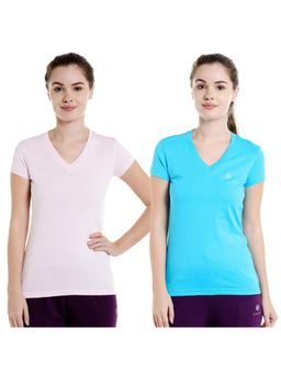 Bodycare - Bodyactive Pack Of 2 Women'S Tshirt - Multi-Color