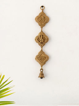 ExclusiveLane - Shree Ganeshaye Namah Wall Décor Brass Wall Hanging