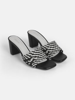 Mochi - Grey Synthetic Formal Sandals Heels