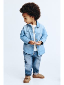 H&M - Unisex Blue Cotton Jeans