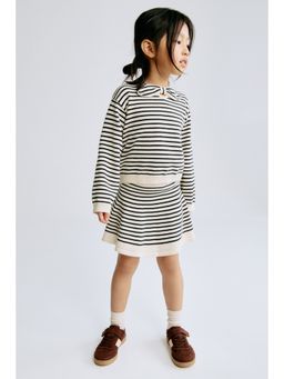 H&M - Girls Beige 2-Piece Jumper And Skirt Set