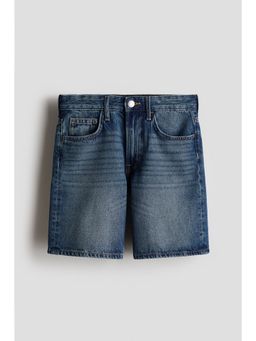 H&M - Boys Blue Loose-Fit Denim Shorts