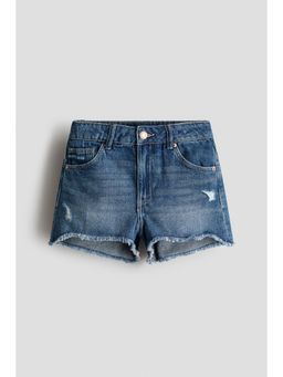 H&M - Girls Blue Denim Shorts