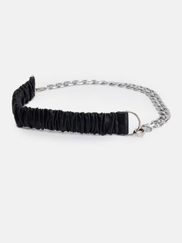 Kazo - Stretchable Chain Belt - Black