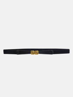 Kazo - Interlock Stretch Belt - Black