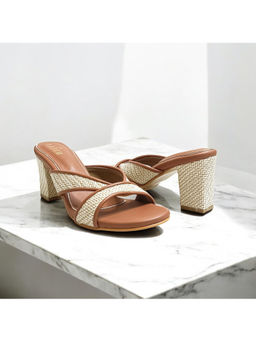 THE ALTER - Jute Blue Block Heels