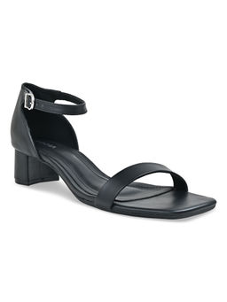 ROCIA - Black Women Block Heel Sandal