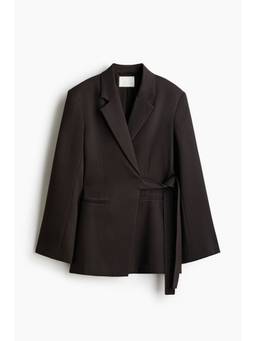 H&M - Women Brown Wrap Blazer