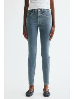 H&M - Women Blue Skinny High Waist Ankle Jeans