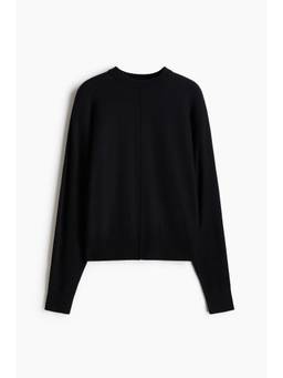 H&M - Women Black Knitted Jumper