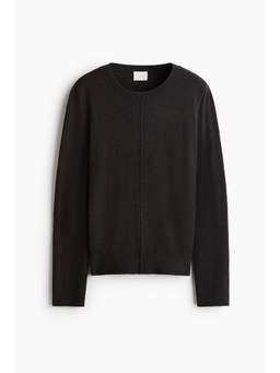 H&M - Women Grey Fine-Knit Jumper