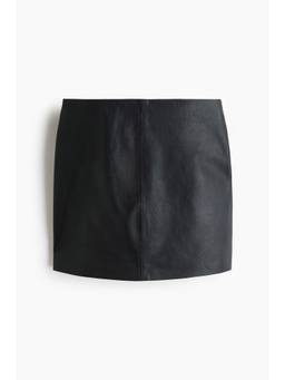 H&M - Women Black High-Waist Mini Skirt