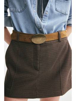 H&M - Women Brown Short Skort