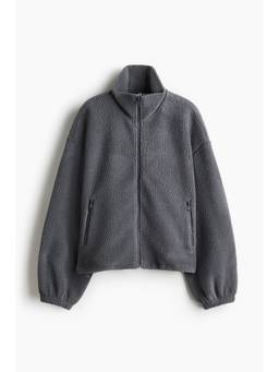 H&M - Women Grey Teddy Jacket