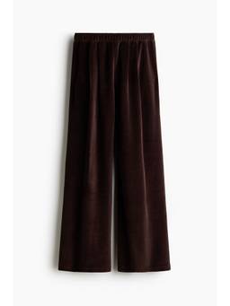 H&M - Women Brown Velour Pant