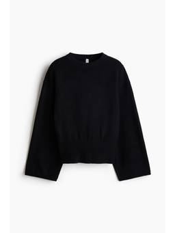 H&M - Women Black Knitted Jumper