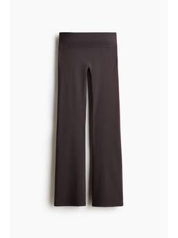 H&M - Women Brown Flared Warming Leggings With Softmove