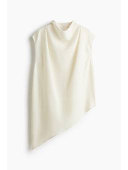H&M - Women White Asymmetric Top